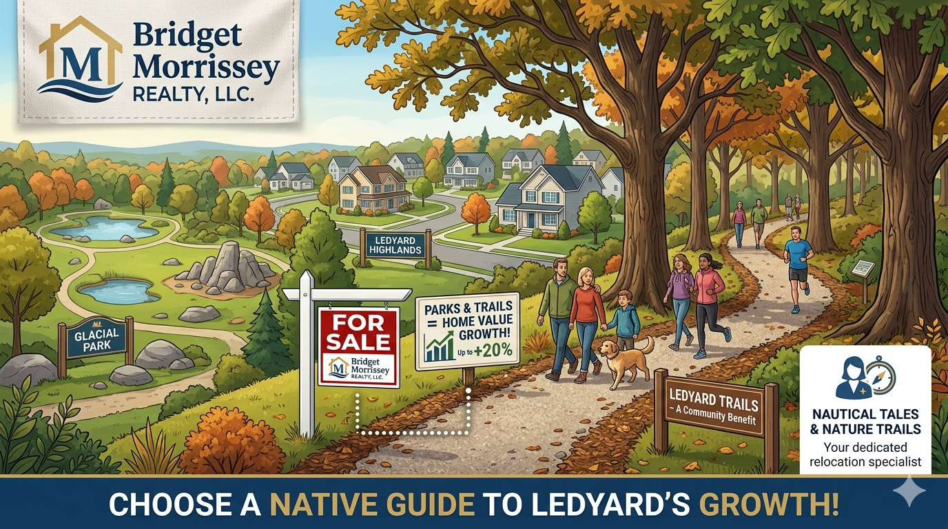 How Parks and Trails in Ledyard Increase Your Home Value